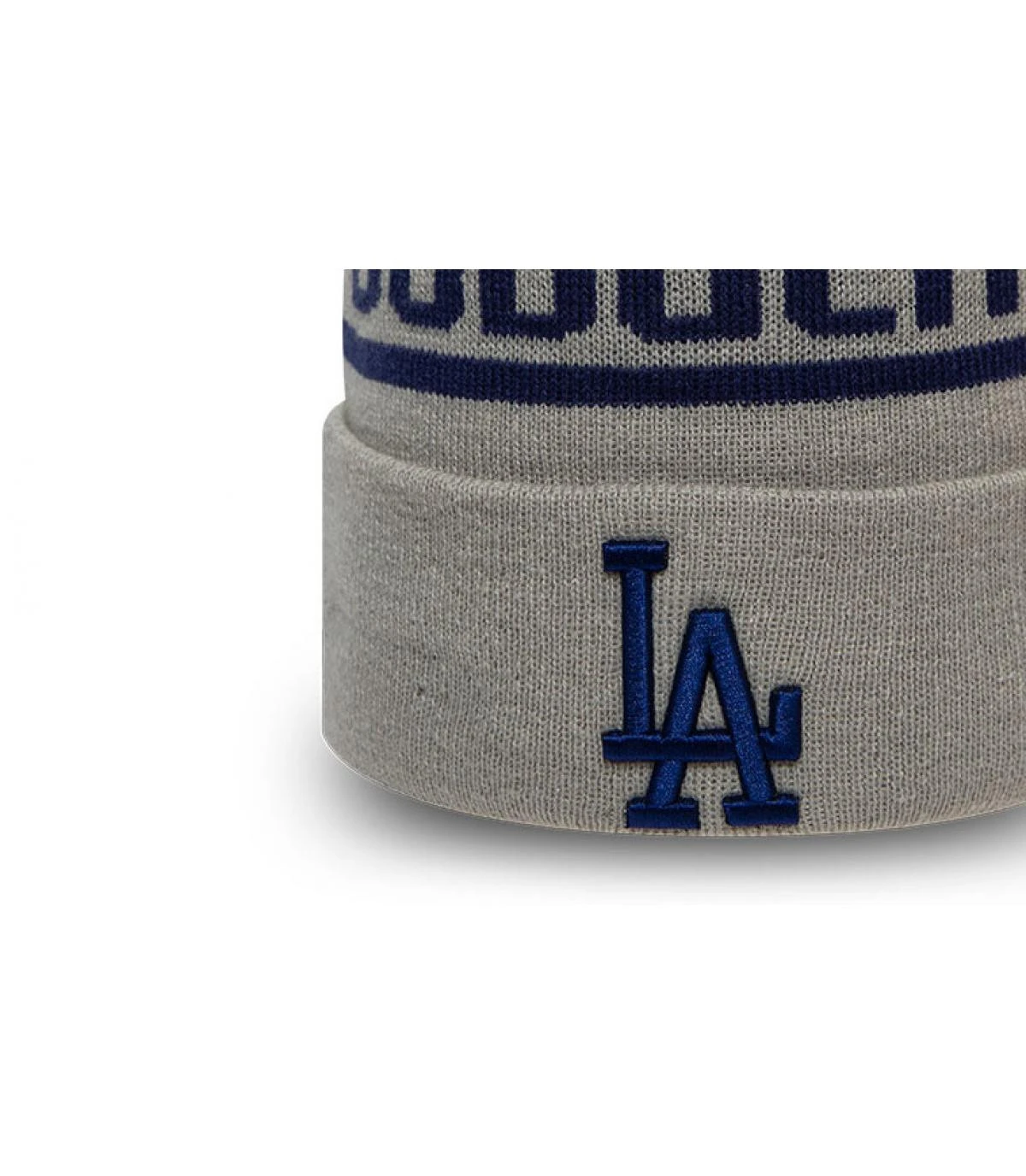 NEW ERA Bobble Knit LA Gray 5 NEW ERA Bobble Knit LA Gray – Image 3