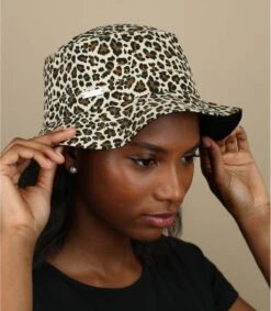 Seeberger Bucket Leo Print Sand