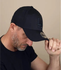 NEW ERA Casquette LA 3930 Black Black