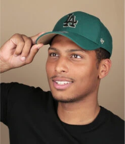 '47 BRAND Casquette MVP Snapback Dodgers Pacific Green