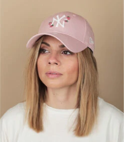 NEW ERA Casquette Wmn Strawberry 9Forty NY Pink