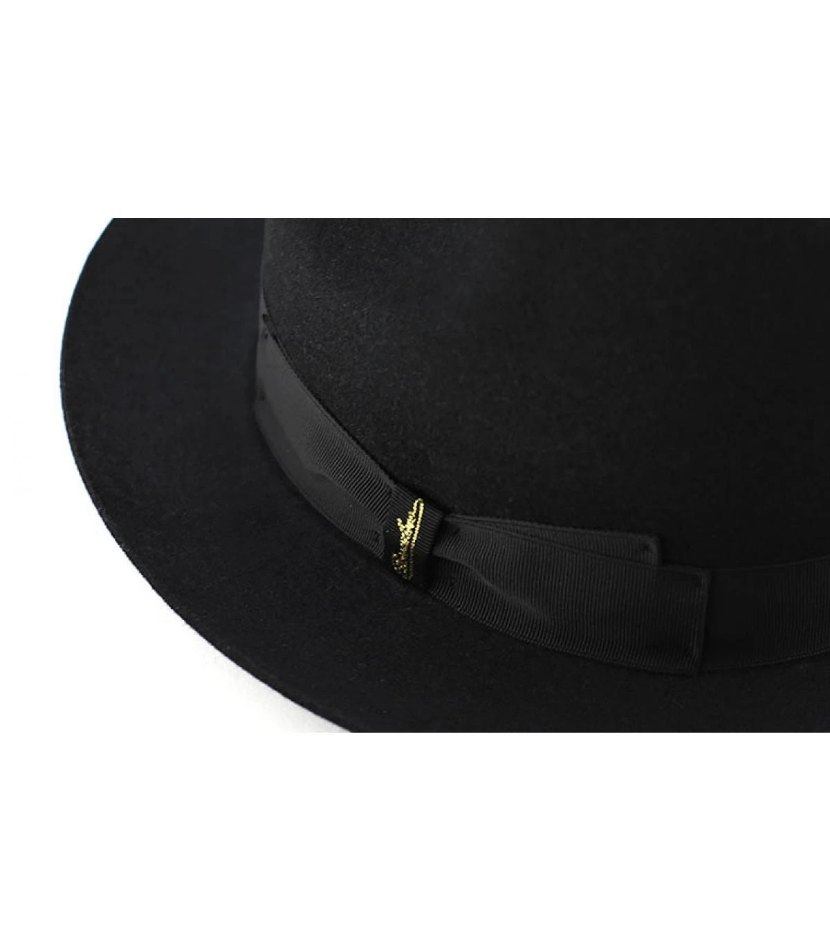 Borsalino Chapeau Feutre Lapin Marengo Noir 4 Borsalino Chapeau Feutre Lapin Marengo Noir – Image 2
