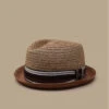 Diamond Raffia Brown -Stetsoni Magasin diamond raffia brown