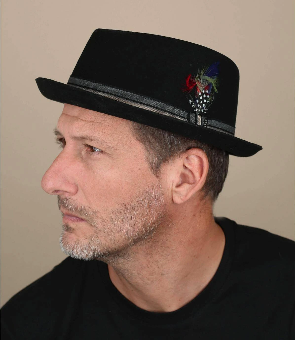 Stetson Diamond Woolfelt Black 3 Stetson Diamond Woolfelt Black