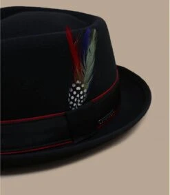 Stetson Diamond Woolfelt Cashmere Black 7 Stetson Diamond Woolfelt Cashmere Black -Stetsoni Magasin diamond woolfelt cashmere black 2