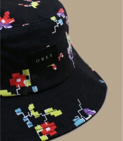 OBEY Digital Floral Bucket Black -Stetsoni Magasin digital floral bucket black 2