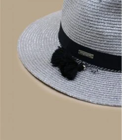 Seeberger Fedora In Shiny Braid Light Grey 7 Seeberger Fedora In Shiny Braid Light Grey -Stetsoni Magasin fedora in shiny braid light grey