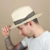 Stetson Fedora Panama Natural -Stetsoni Magasin fedora panama naturalpanama20Stetson20paille20Fedora20Panama20natural