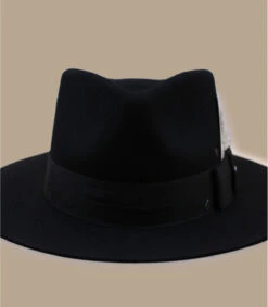Stetson Fedora Woolfelt Black -Stetsoni Magasin fedora woolfelt black 4