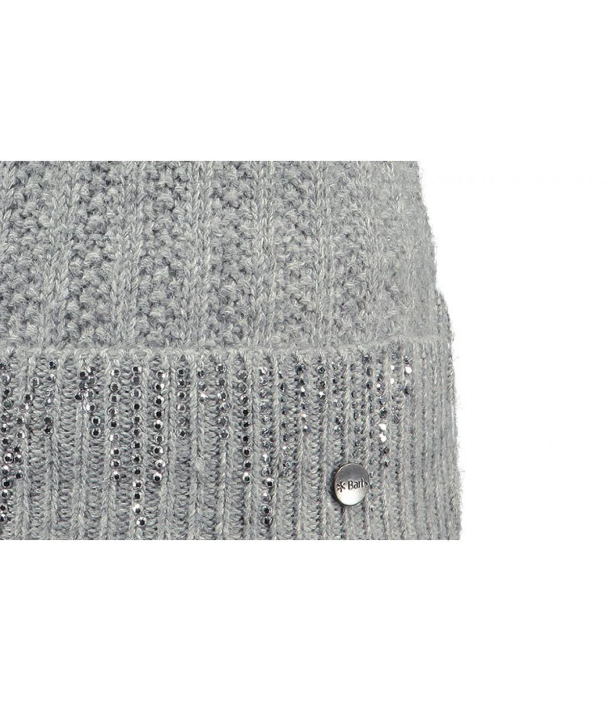 Barts Marigold Beanie Heather Grey 5 Barts Marigold Beanie Heather Grey – Image 3