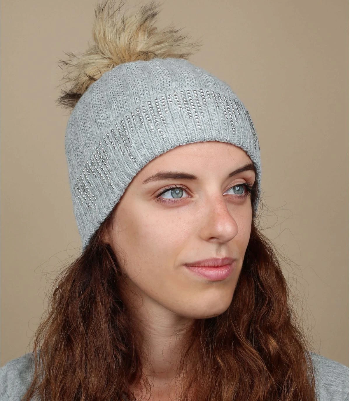 Barts Marigold Beanie Heather Grey 3 Barts Marigold Beanie Heather Grey