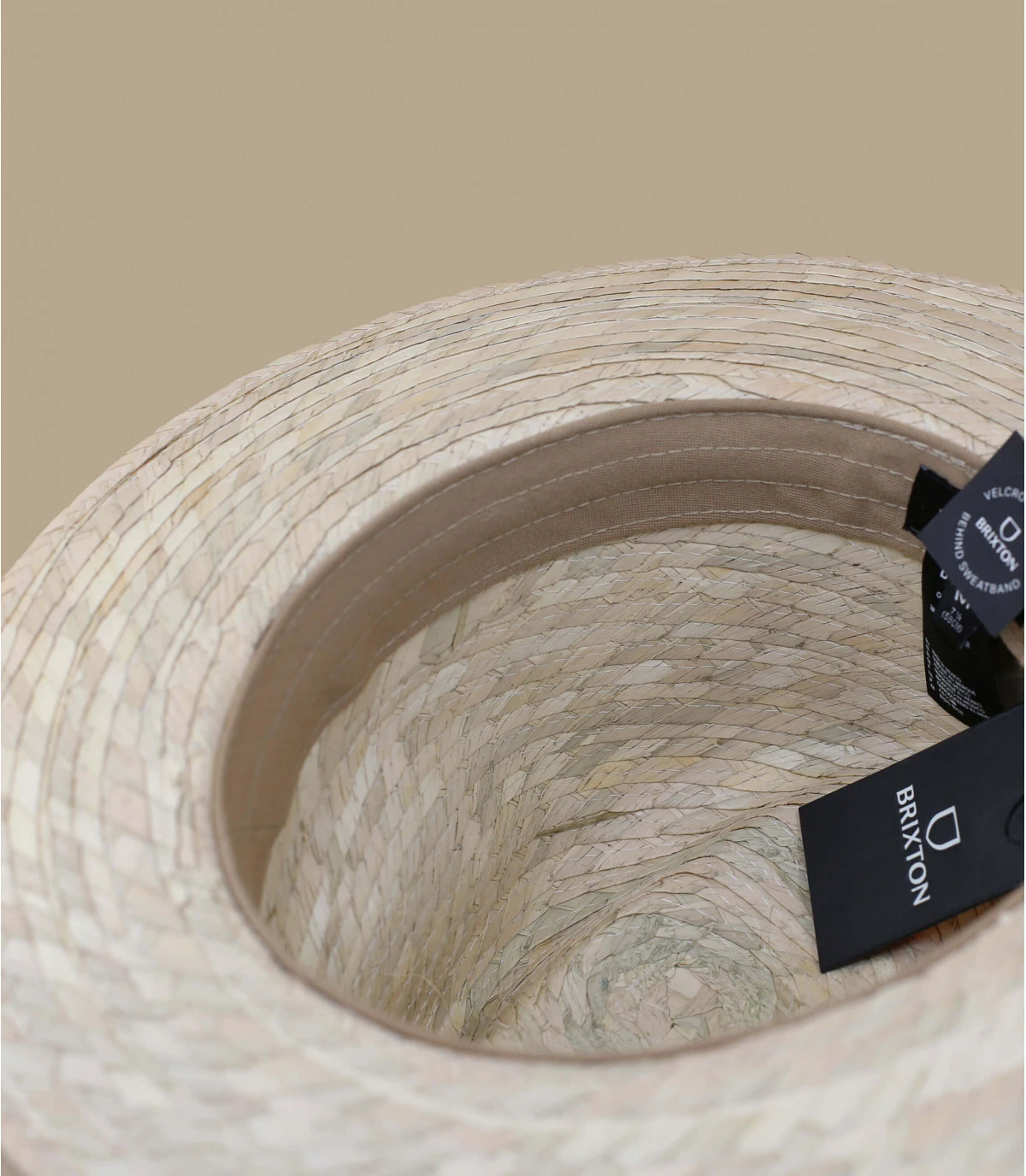 Brixton Messer Straw Fedora Natural 7 Brixton Messer Straw Fedora Natural – Image 5