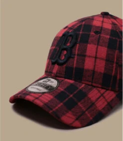 NEW ERA Plaid 9Forty Boston Scarlet 10 NEW ERA Plaid 9Forty Boston Scarlet -Stetsoni Magasin plaid 9forty boston scarlet 2