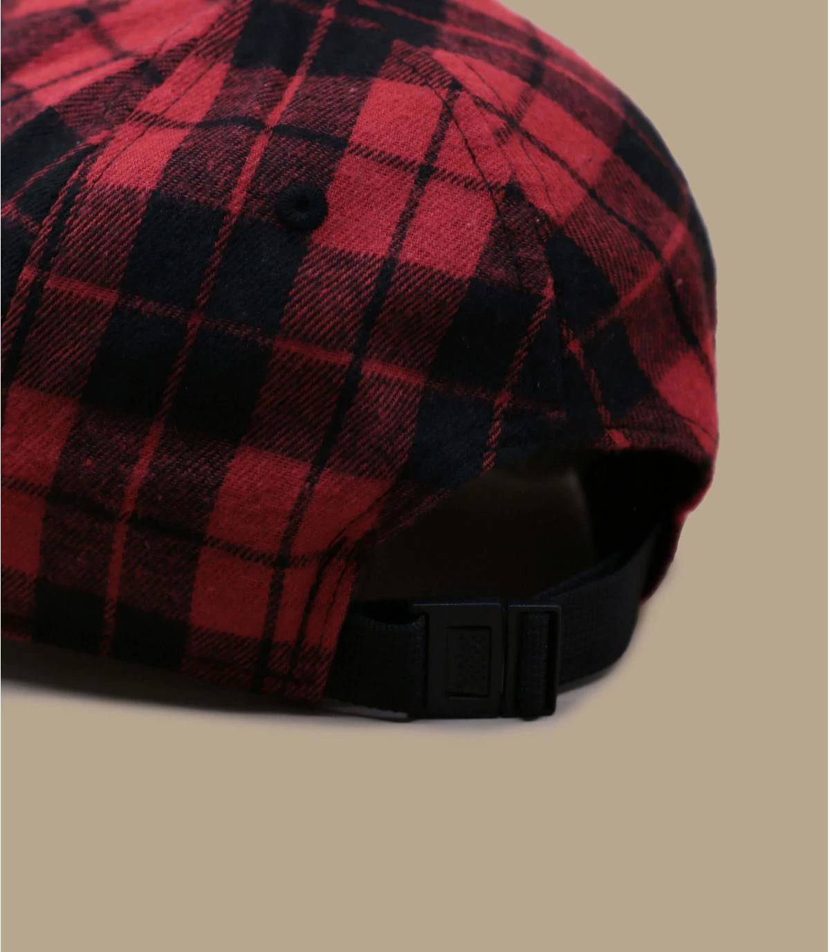 NEW ERA Plaid 9Forty Boston Scarlet 7 NEW ERA Plaid 9Forty Boston Scarlet – Image 5