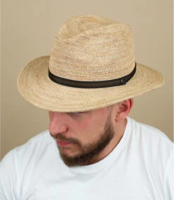 Borsalino Rafia Crochet