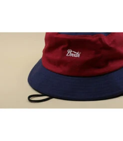 Brixton Stith Bucket Washed Navy Lava Red -Stetsoni Magasin stith bucket washed navy lava redbob20rouge20bleu20Brixton