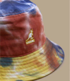 Kangol Tie Dye Bucket Golden Palm -Stetsoni Magasin tie dye bucket golden palm 1