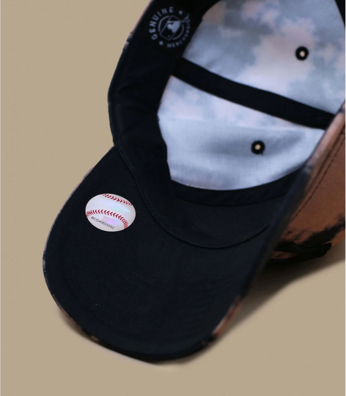 '47 BRAND Tinted Snap NY Tie Dye Brown 8 '47 BRAND Tinted Snap NY Tie Dye Brown – Image 6