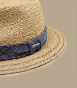 Stetson Traveller Raffia Natural -Stetsoni Magasin traveller raffia natural 1