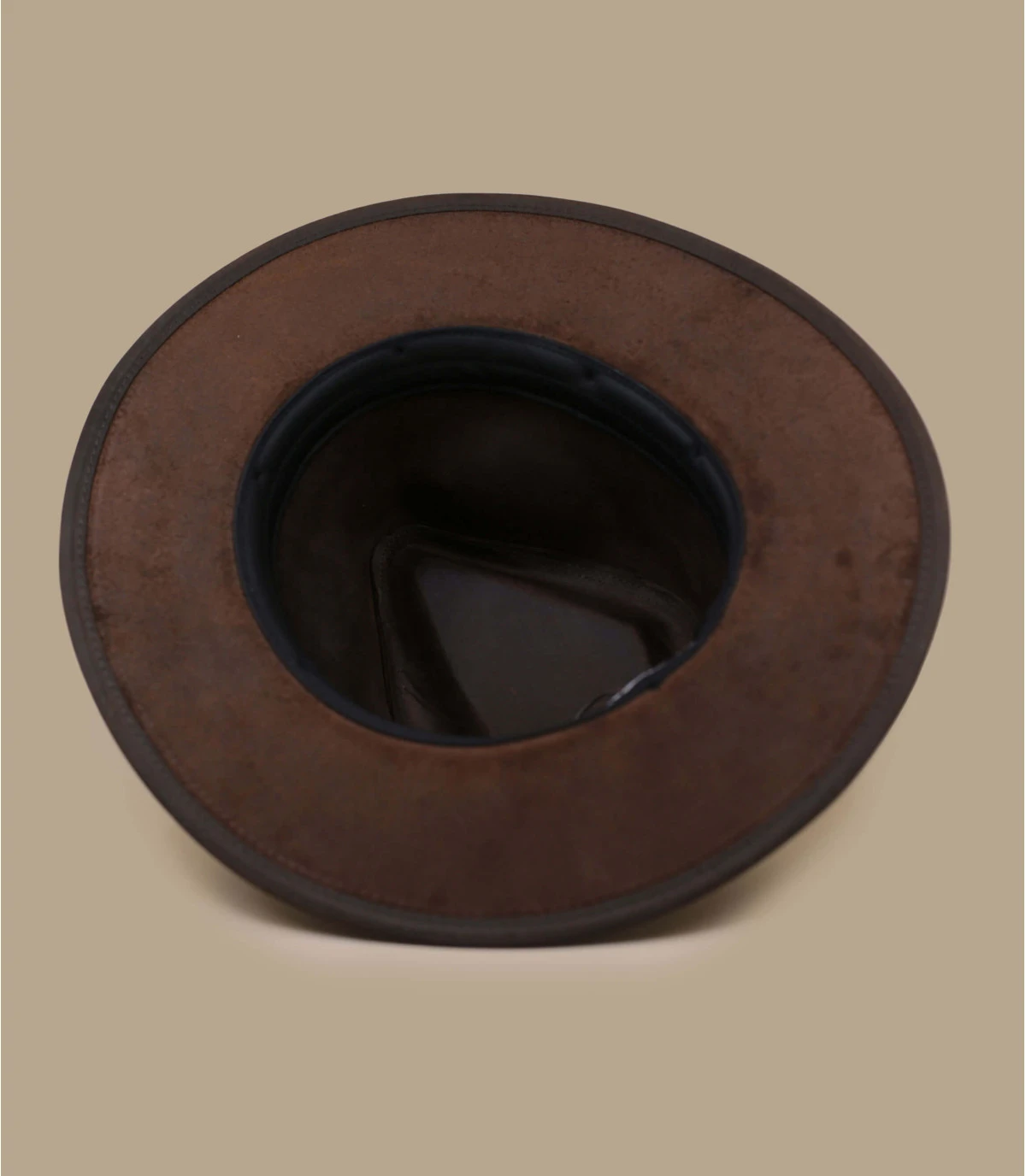 Stetson Western Buffalo Leather Brown 7 Stetson Western Buffalo Leather Brown â Image 5