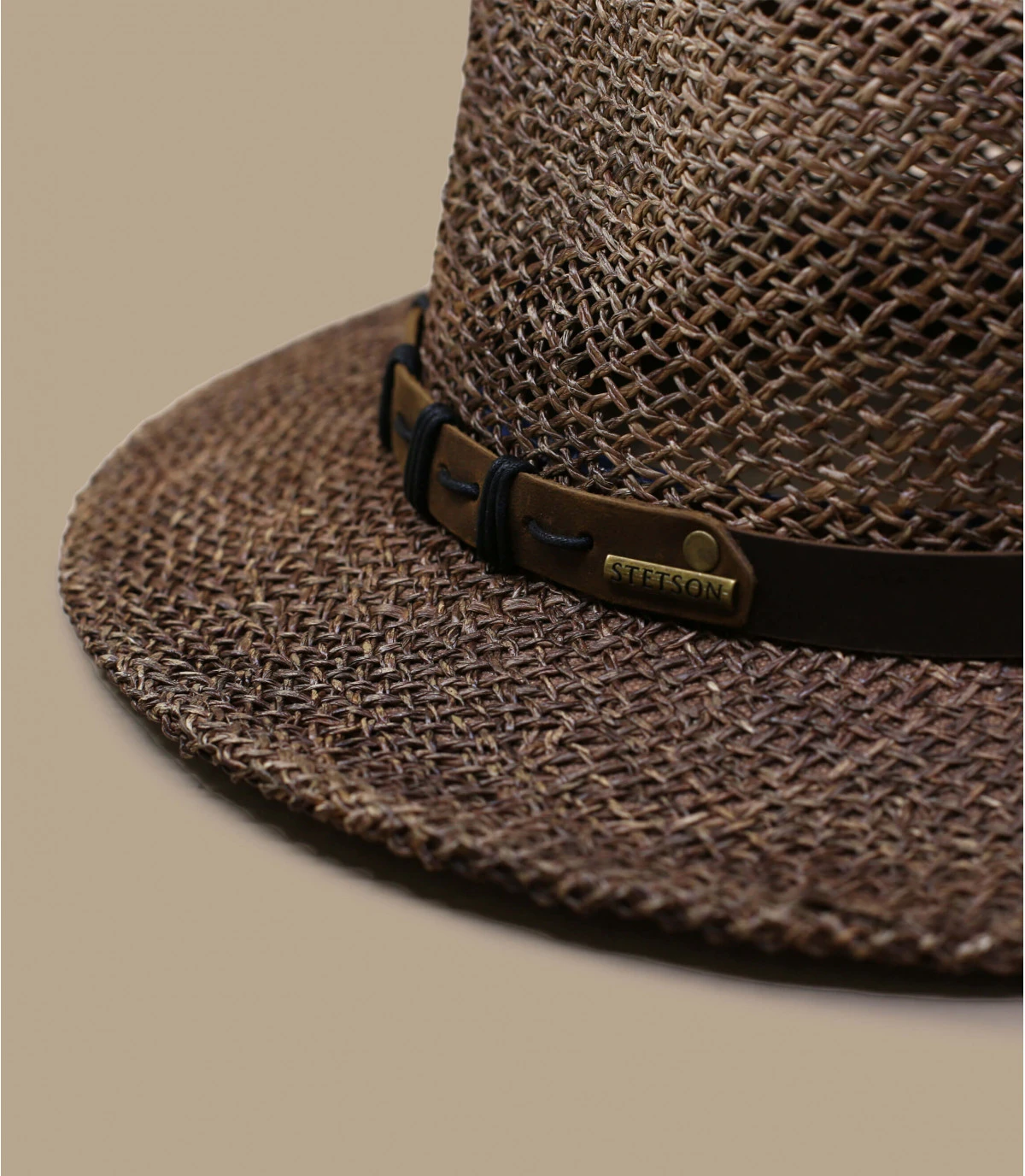 Stetson Western Seagrass Brown 4 Stetson Western Seagrass Brown â Image 2