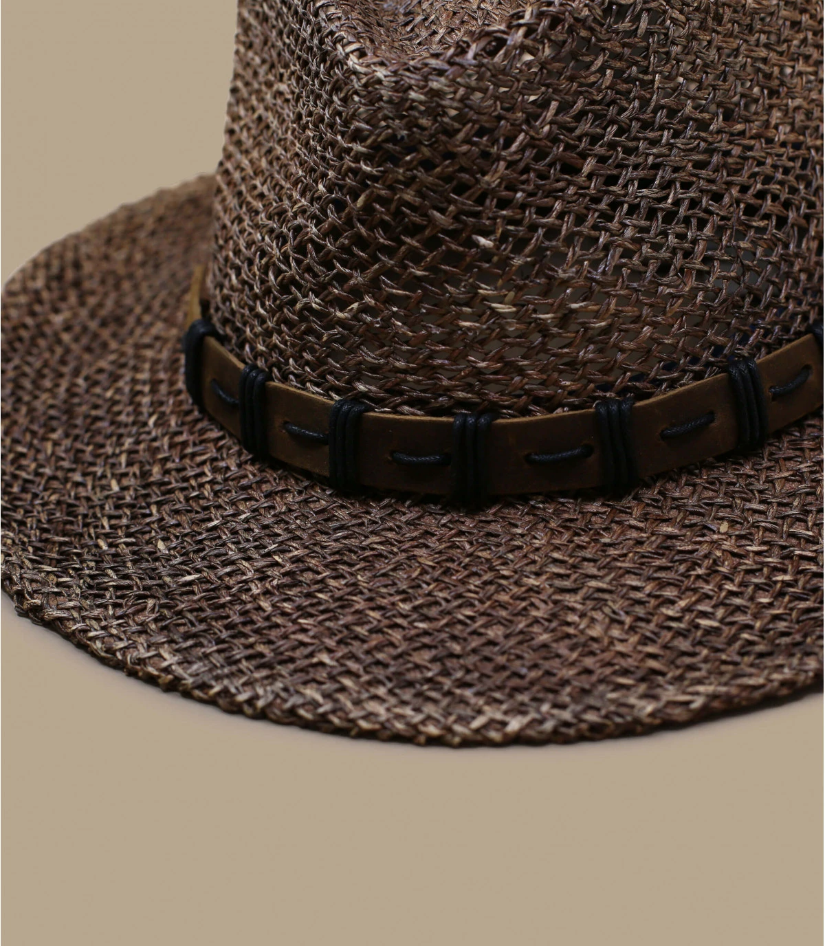 Stetson Western Seagrass Brown 5 Stetson Western Seagrass Brown â Image 3