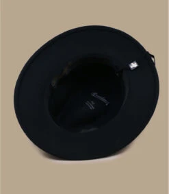 Borsalino Wool Felt Black 11 Borsalino Wool Felt Black -Stetsoni Magasin wool felt black 4