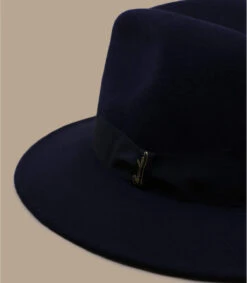 Borsalino Wool Felt Navy 10 Borsalino Wool Felt Navy -Stetsoni Magasin wool felt navy 3