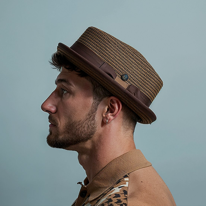 Stetsoni Magasin -Stetsoni Magasin pork pie paille